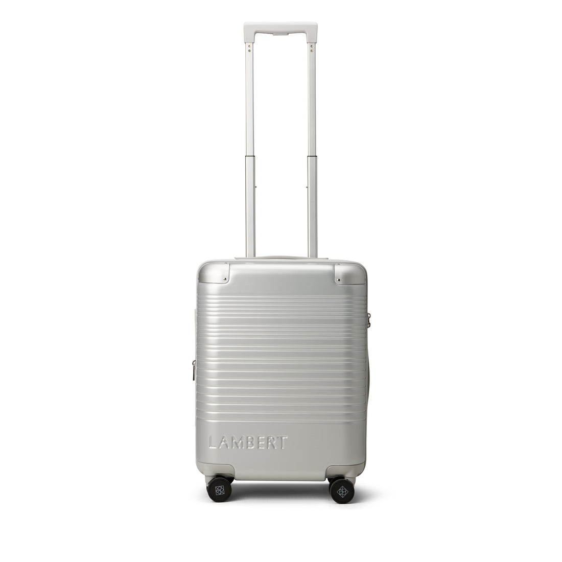 The Berlin – Silver Extendable Carry-On Suitcase