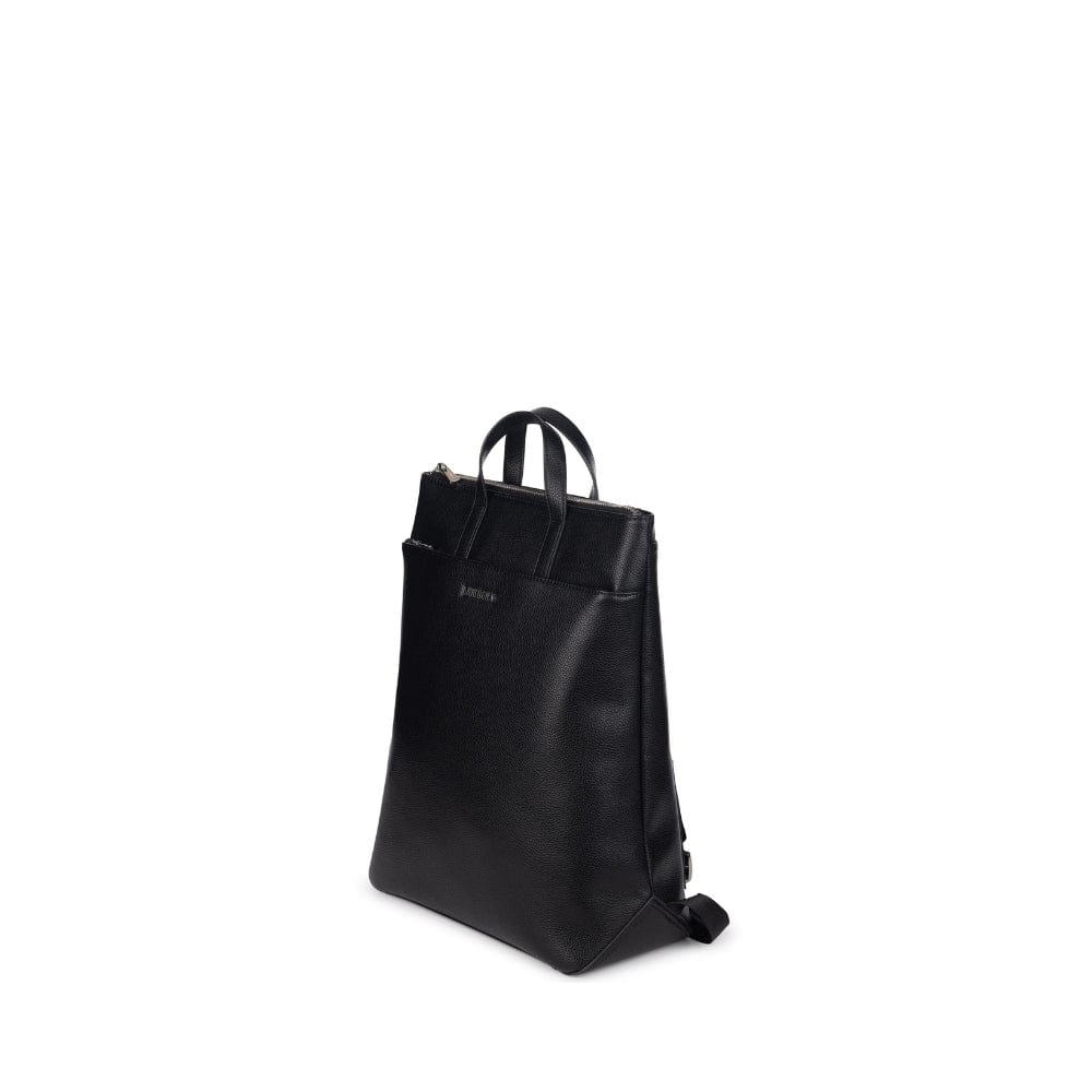 The Billie - Black Vegan Leather Backpack