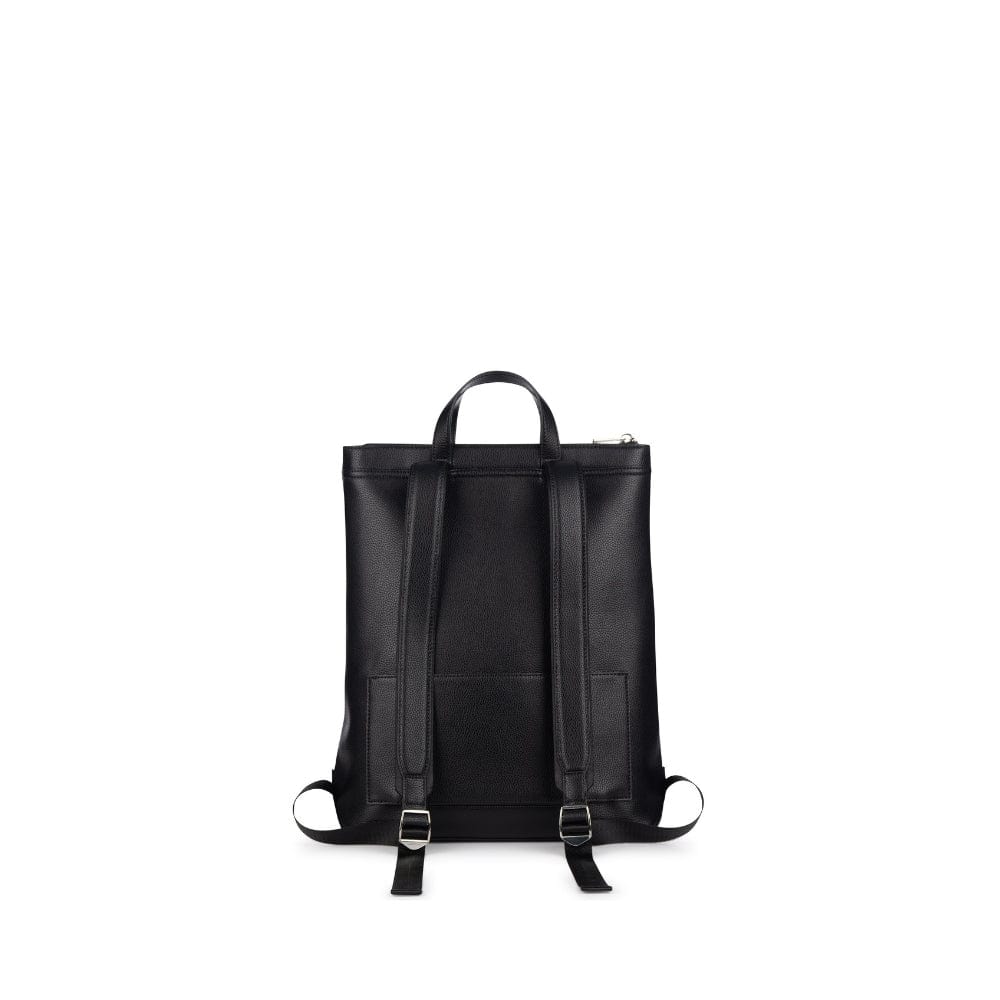 The Billie - Black Vegan Leather Backpack