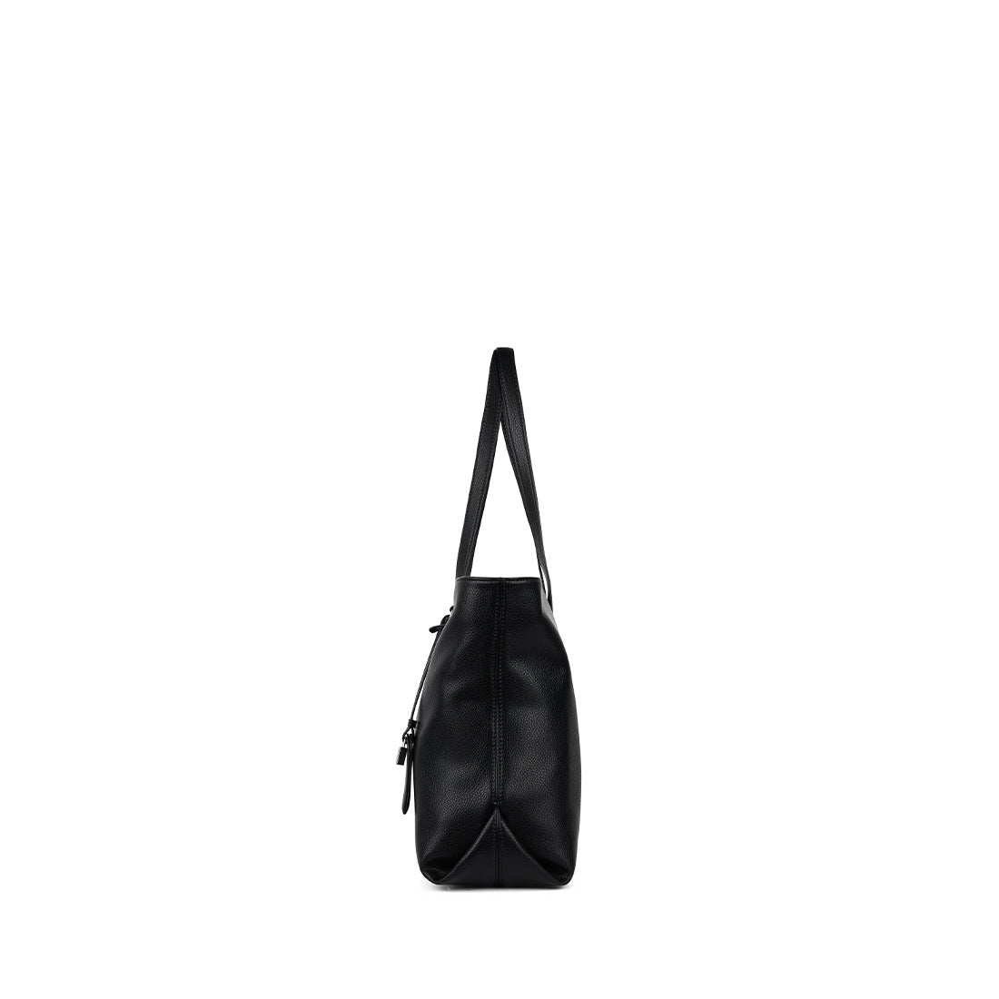 The Britney – Black Vegan Leather Tote Bag