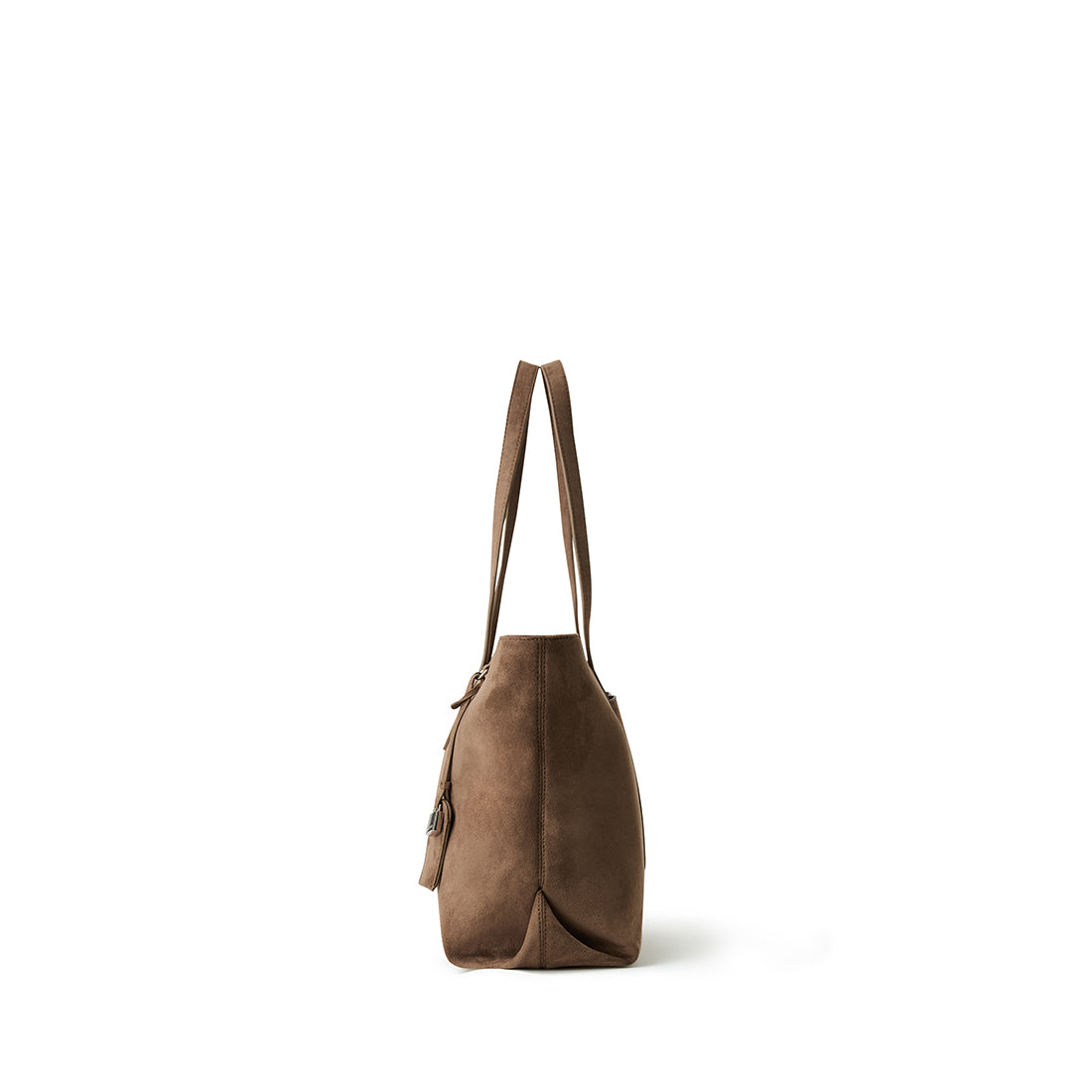 The Britney - Taupe Vegan Suede Tote Bag