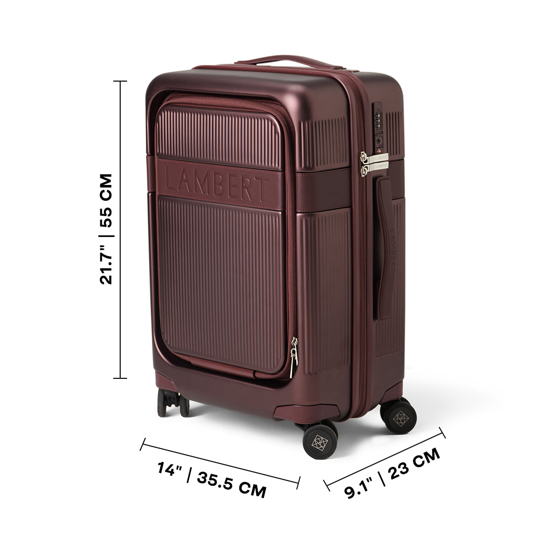 The Bali - Cassis Carry-On Suitcase