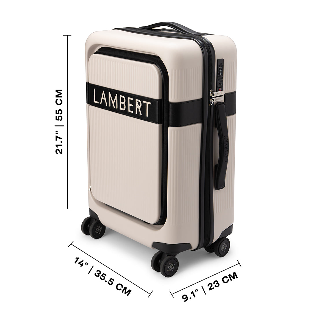 The Bali - Oyster Mix Carry-On Suitcase
