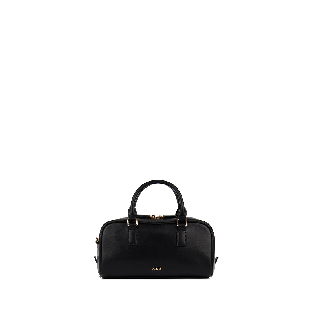 The Camille – 2-in-1 Black Vegan Leather Handbag – Lambert Design