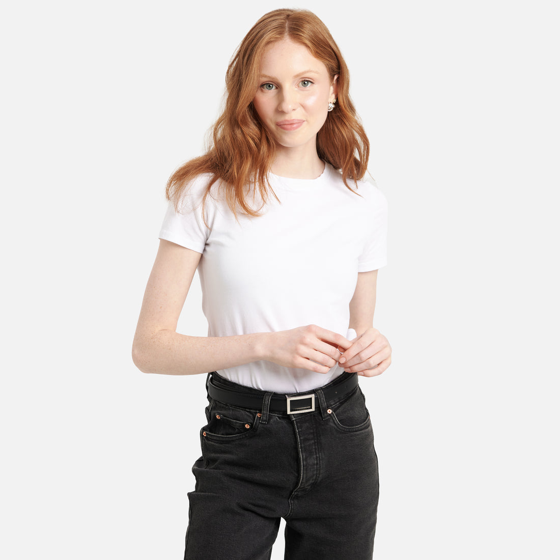 The Cara – Reversible Vegan Leather Belt