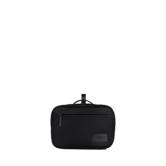 The Casey - Black Nylon Toiletry Bag