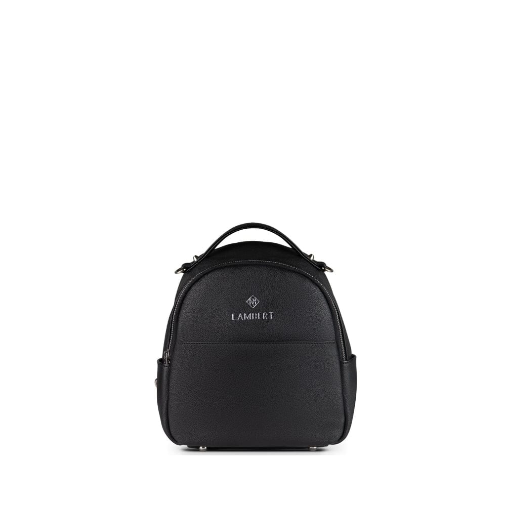 The Charlie- 3-in-1 Black vegan leather handbag