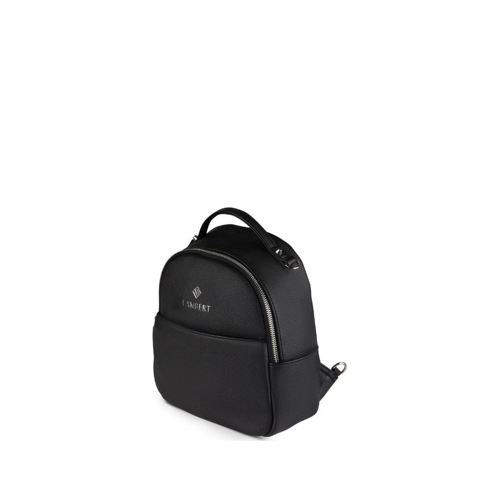 The Charlie- 3-in-1 Black vegan leather handbag