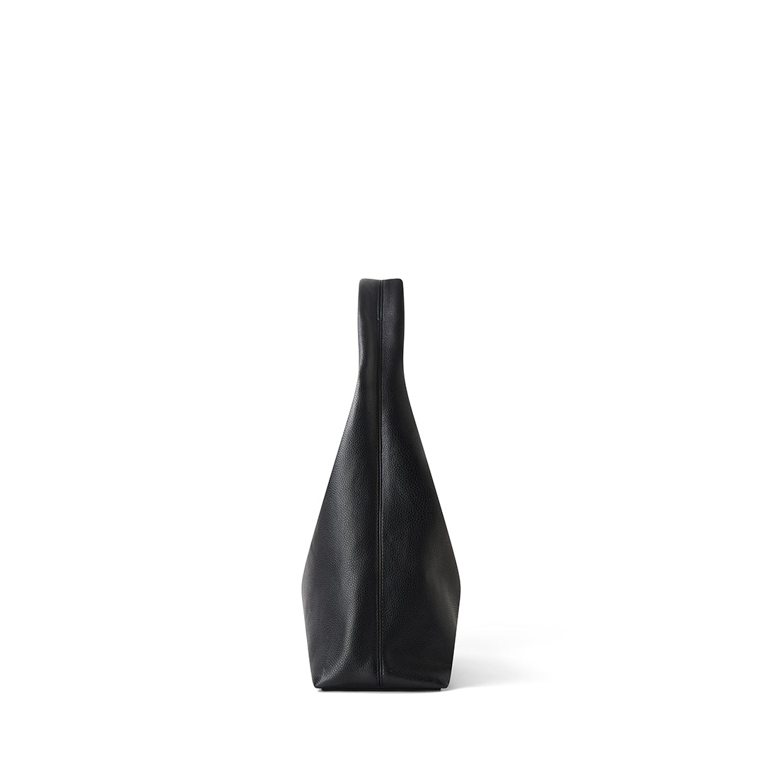 The Chelsea - Black Vegan Leather Hobo Tote Bag