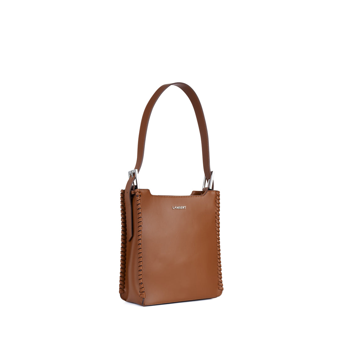 The Claudia - 2-in-1 Vegan Leather Handbag in Affogato