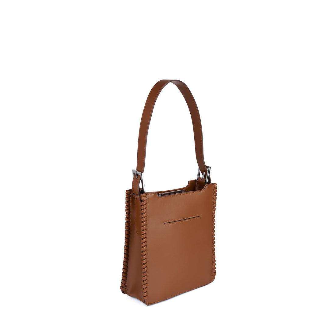 The Claudia - 2-in-1 Vegan Leather Handbag in Affogato
