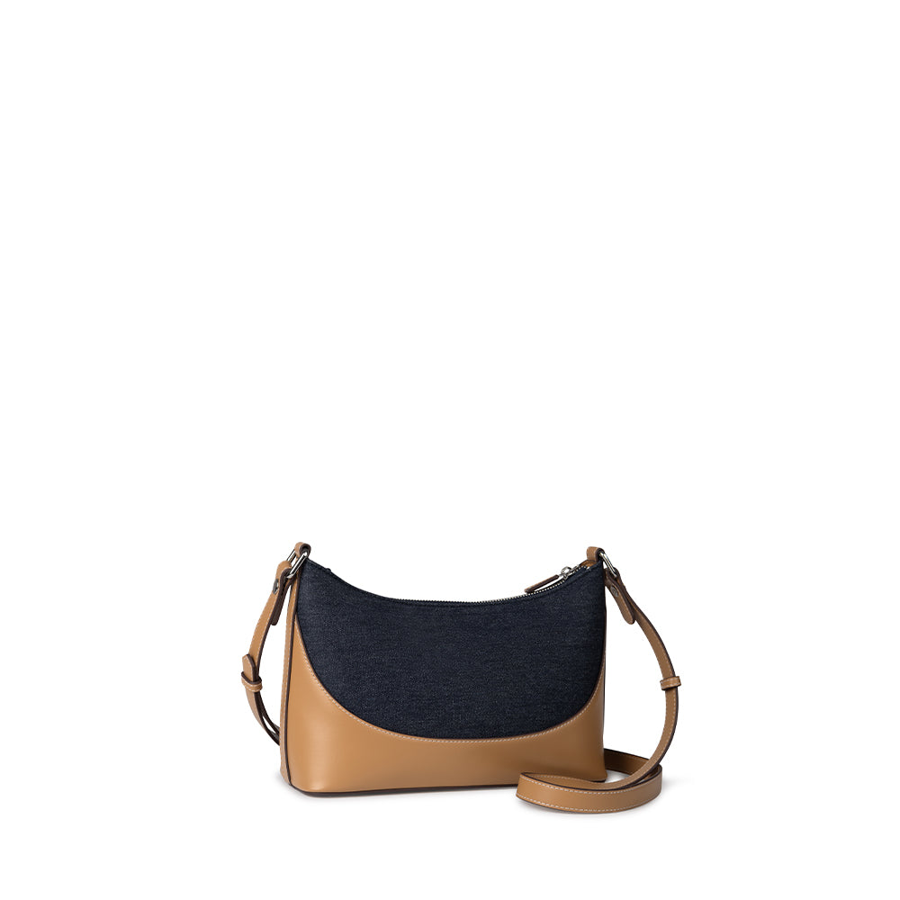 Le Clover - 2-in-1 Dark Denim Handbag