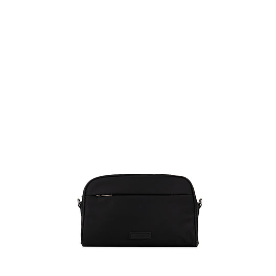 The Dahlia – 3-in-1 Black Nylon Crossbody Bag
