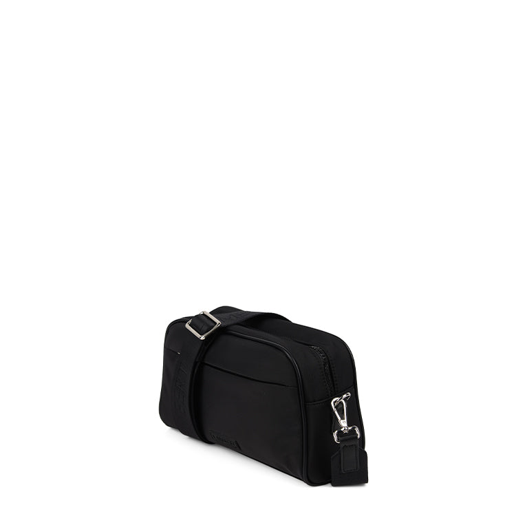 The Dahlia – 3-in-1 Black Nylon Crossbody Bag