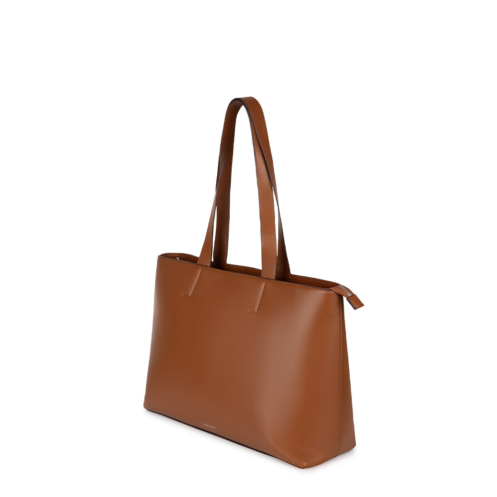 The Danyka - Affogato Vegan Leather Tote Bag