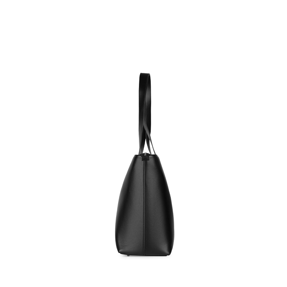 The Danyka - Black Vegan Leather Tote Bag – Lambert Design US LLC The Danyka - Black Vegan Leather Tote Bag – Lambert Design US LLC