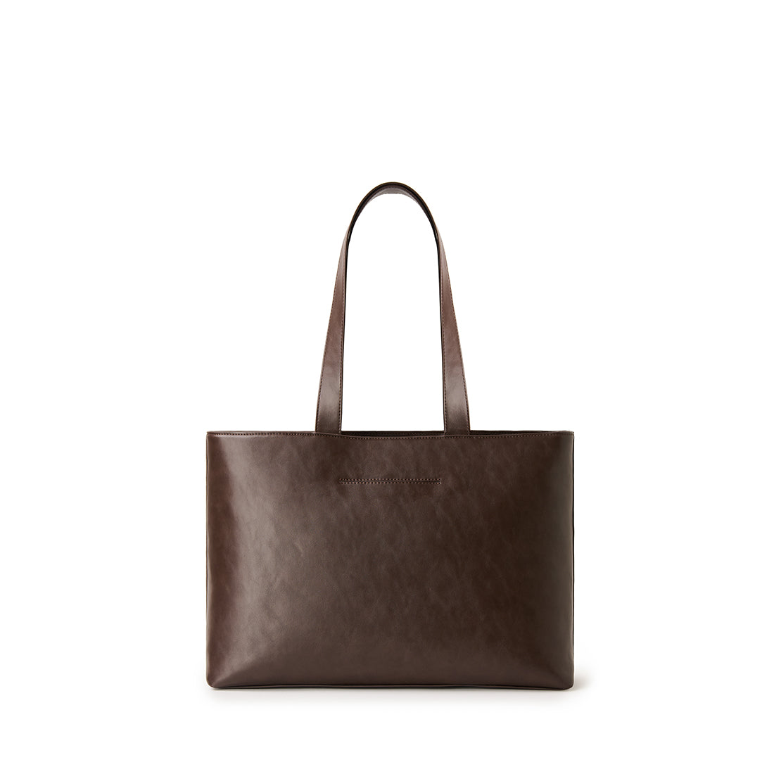 The Danyka - Espresso Vegan Leather Tote Bag