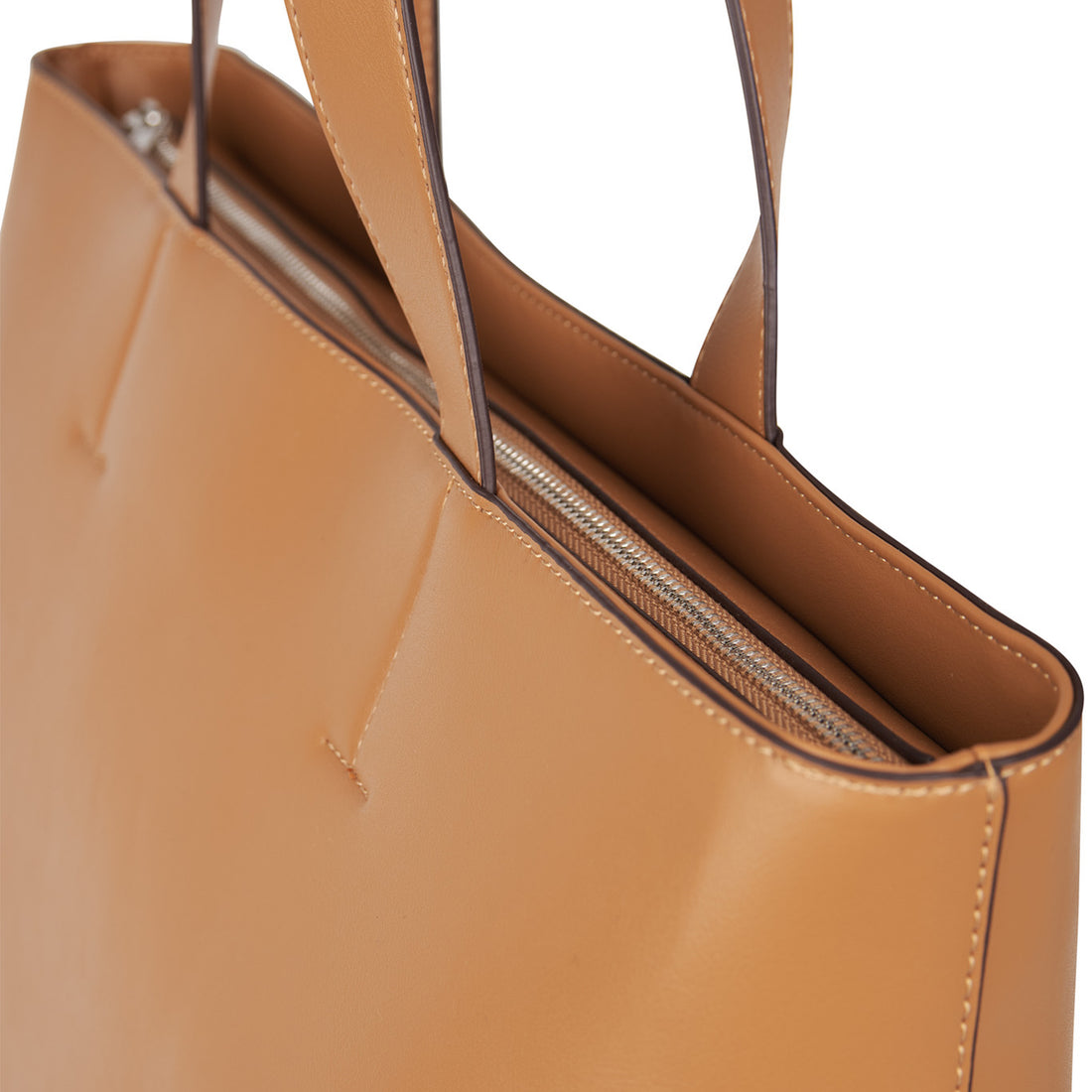 The Danyka - Sepia Vegan Leather Tote Bag