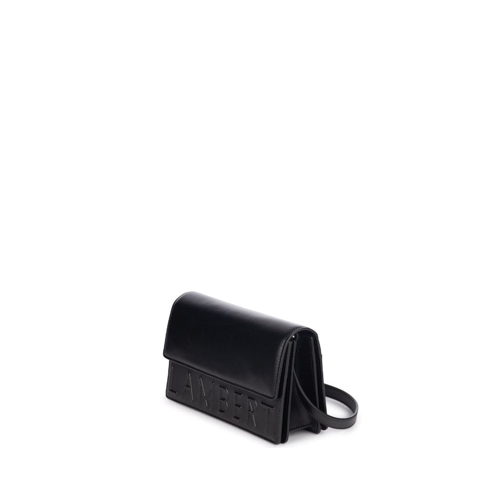 The Diana - Black Vegan Leather Handbag