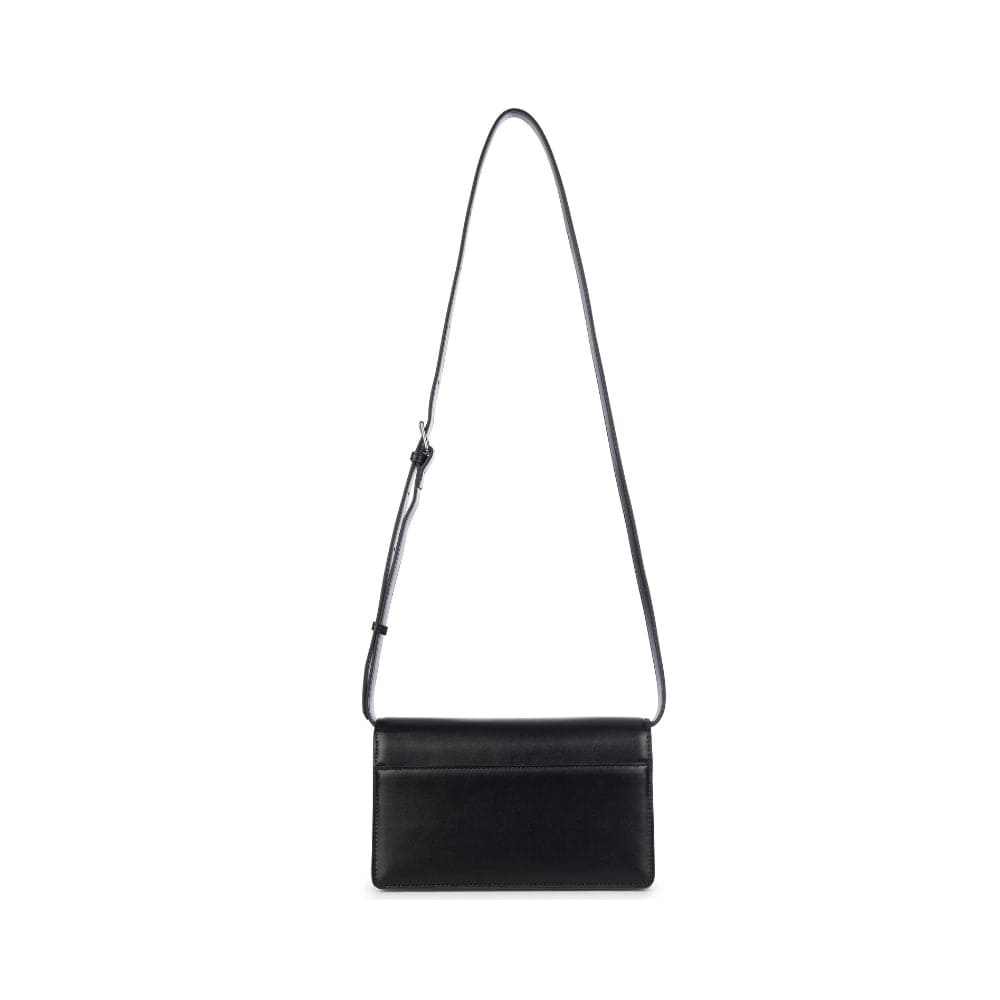 The Diana - Black Vegan Leather Handbag