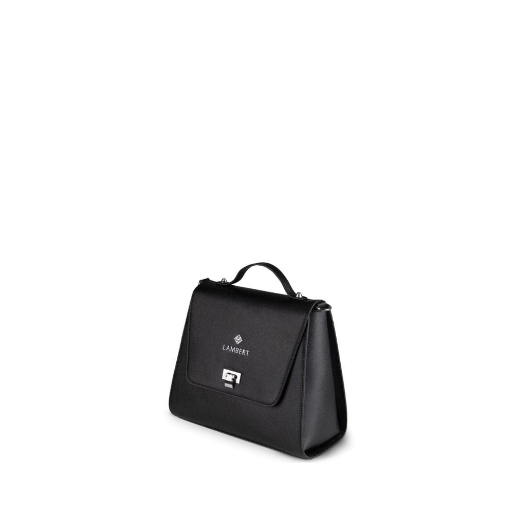 The Elie - 3-in-1 Black Vegan Leather Handbag