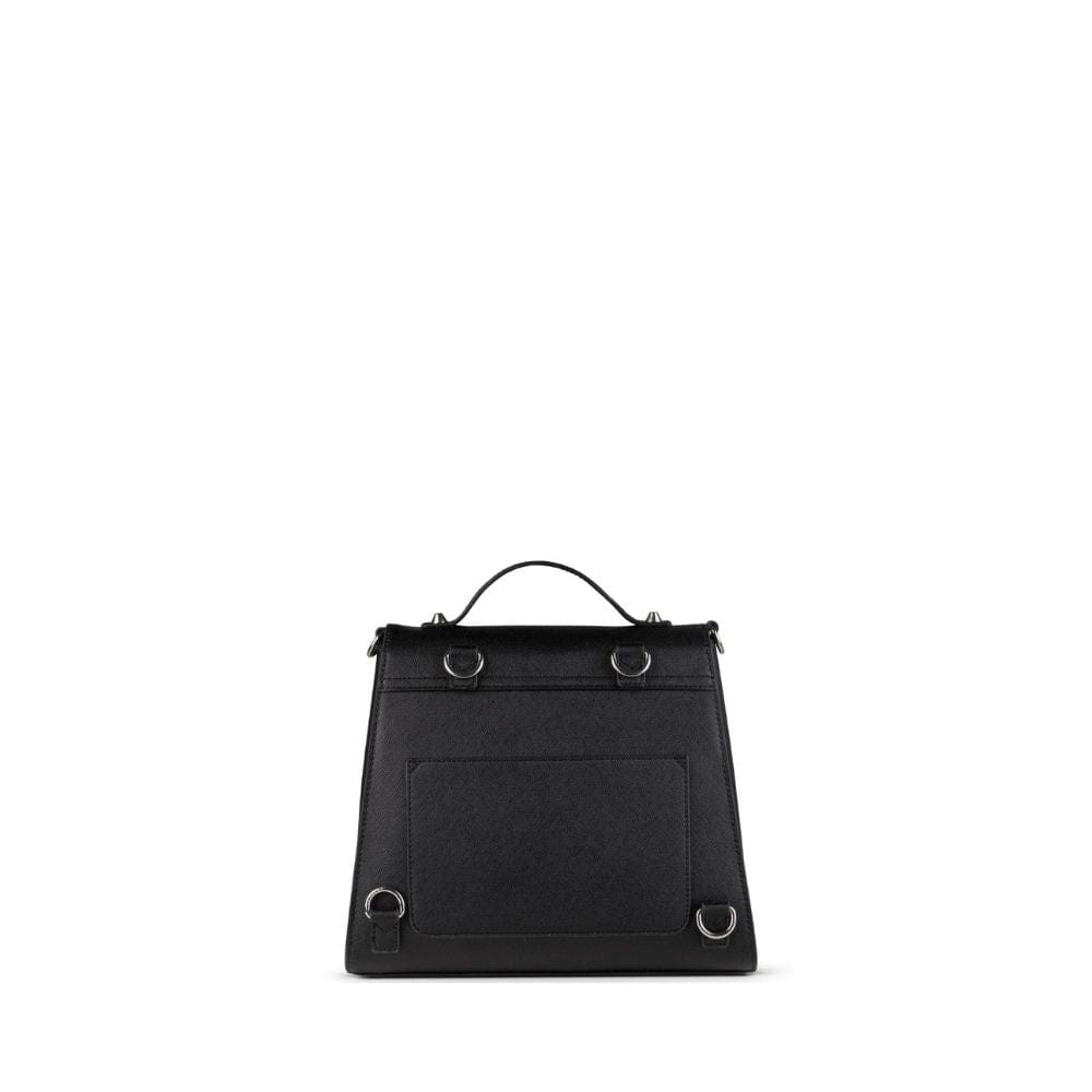 The Elie - 3-in-1 Black Vegan Leather Handbag