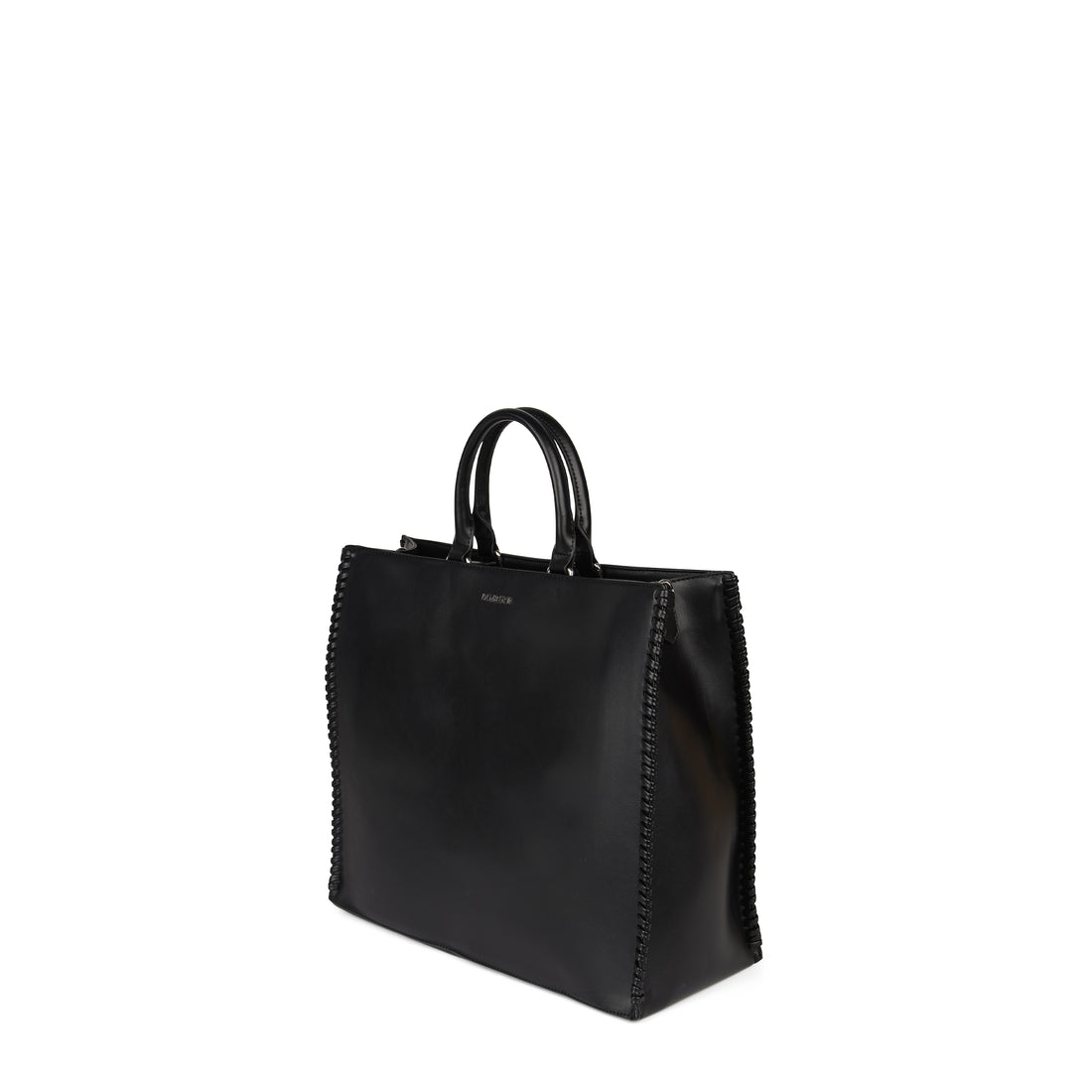 The Eloise – 2-in-1 Vegan Leather Tote Bag in Black