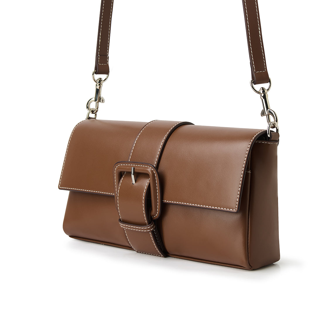 The Elsie - 2 in 1 Hazelnut Vegan Leather Handbag