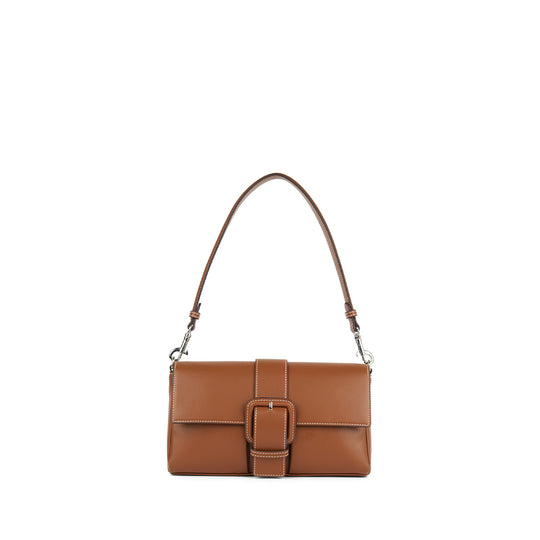 The Elsie – 2-in-1 Vegan Leather Handbag in Affogato