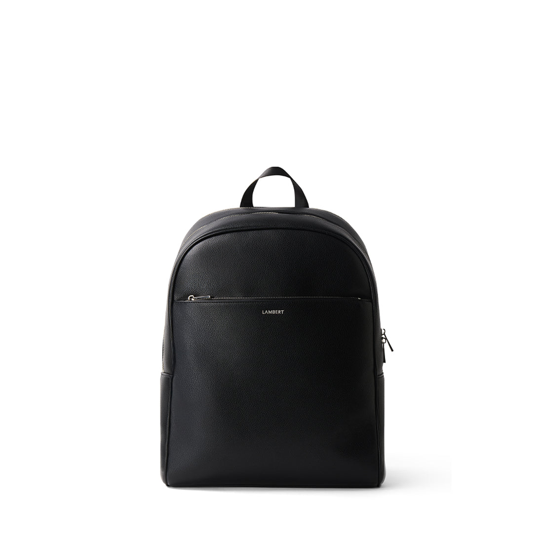 The Emerson -  Black Vegan Leather Backpack