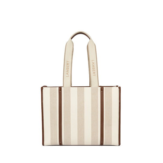 The Erica - Hazelnut Canvas Tote Bag