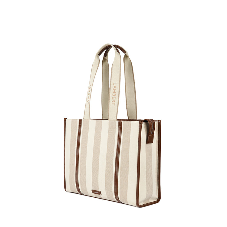 The Erica - Hazelnut Canvas Tote Bag – Lambert Design US LLC