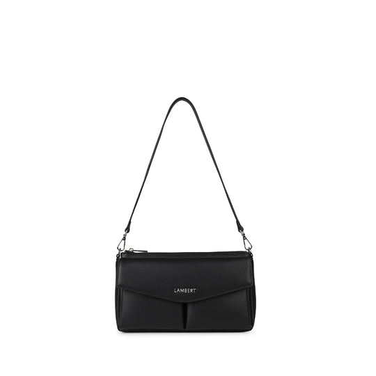 The Esmee - 2-in-1 Black Vegan Leather Handbag