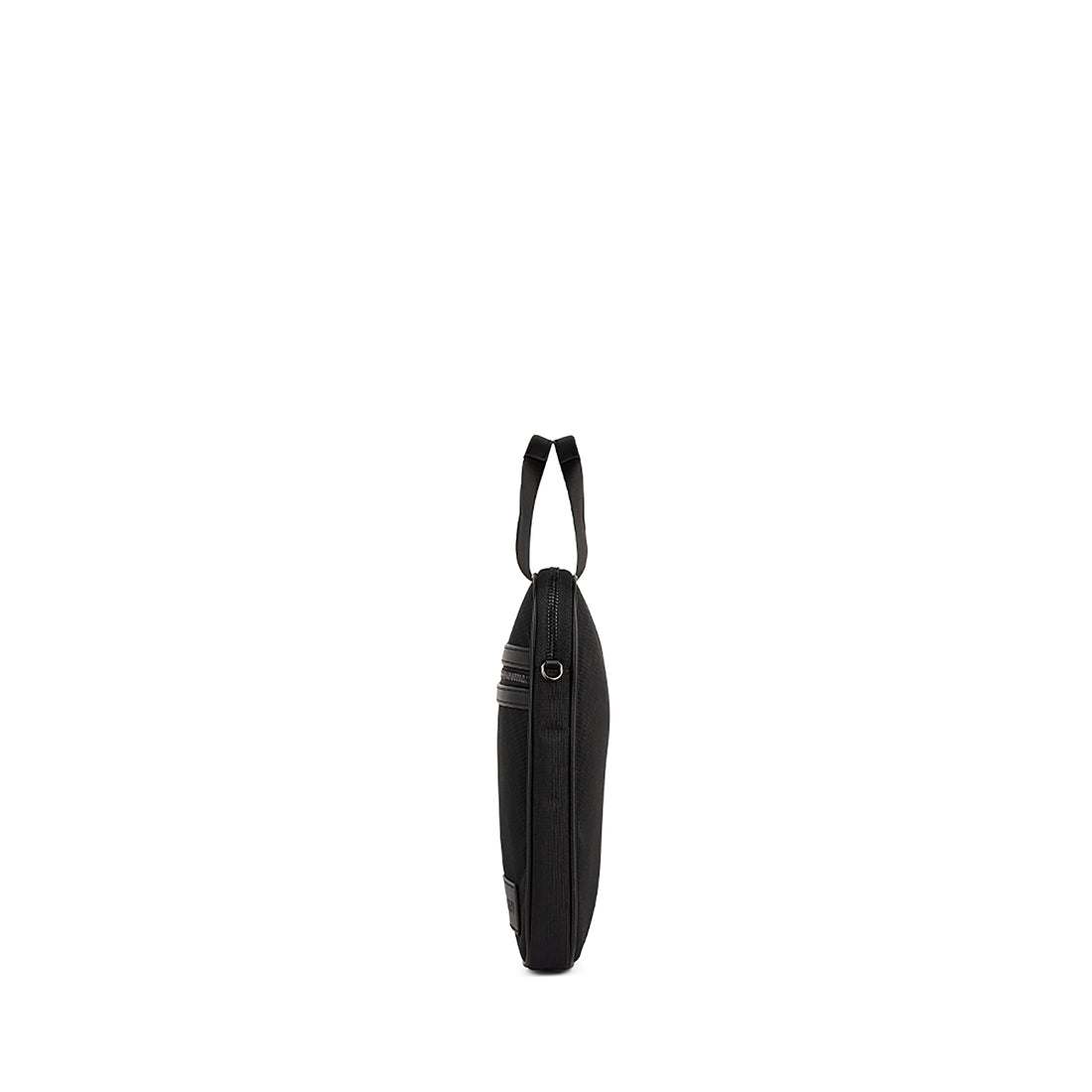 The Evie – Laptop Bag in Black Canvas
