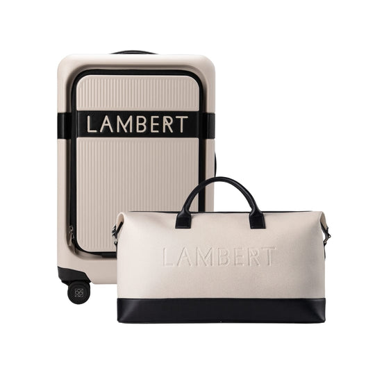 Travel Set – Oyster Carry-On Suitcase + Oyster Travel Bag