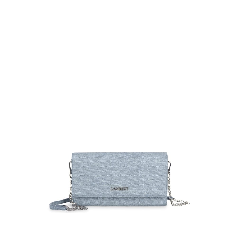 The Felicia - Light denim vegan leather handbag