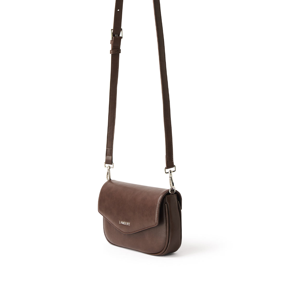 The Gabby - 2-in-1 Espresso Vegan Leather Handbag