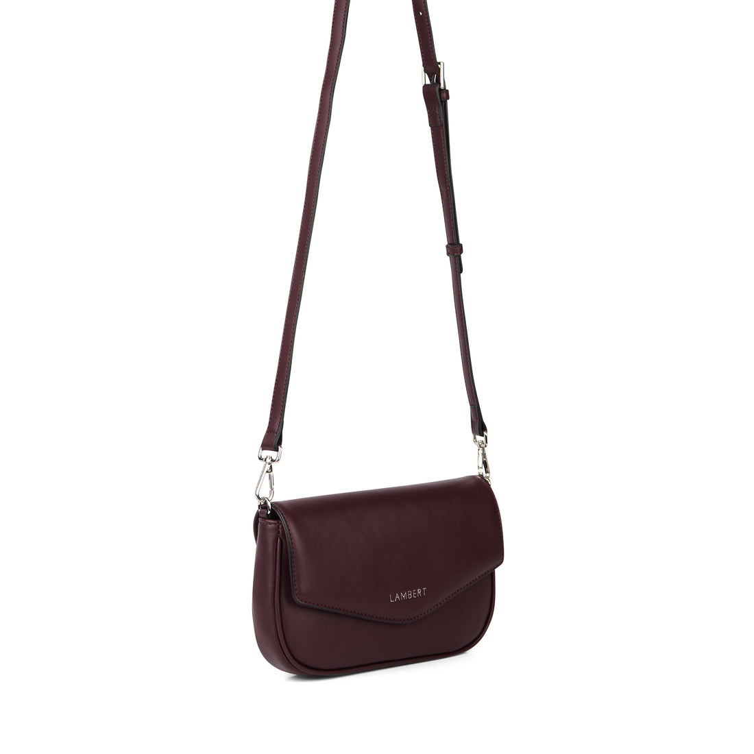 The Gabby - 2-in-1 Mahogany Vegan Leather Handbag