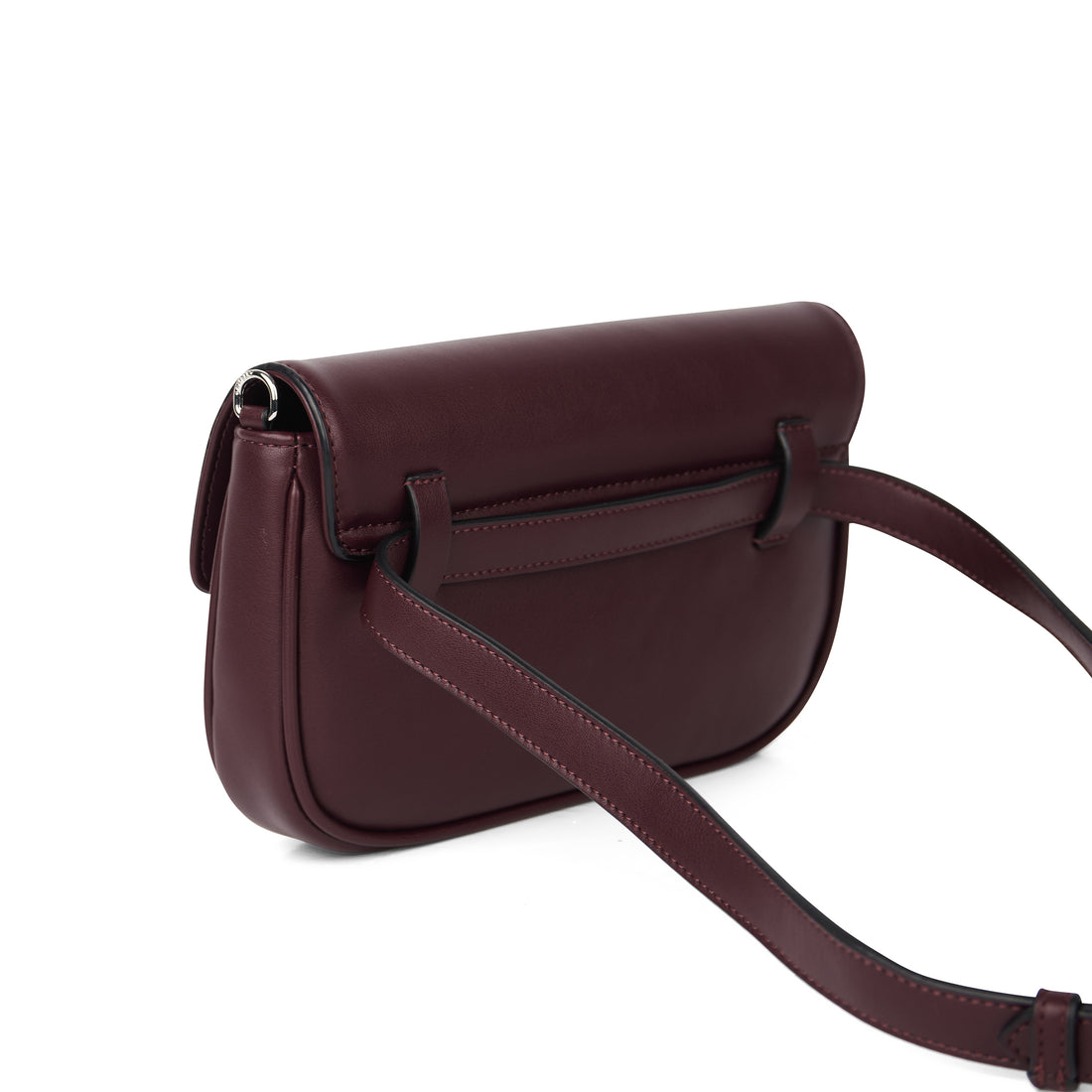 The Gabby - 2-in-1 Mahogany Vegan Leather Handbag