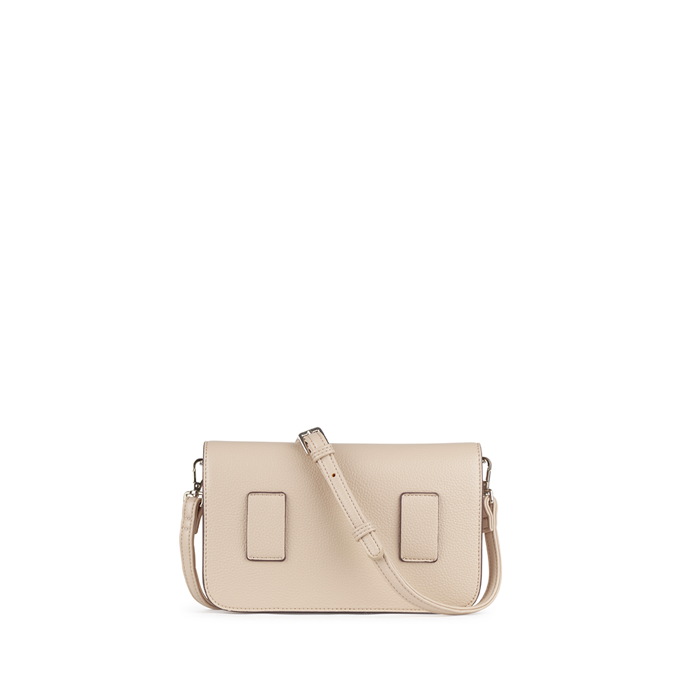 The Gabrielle - 3-in-1 vegan leather handbag in almond