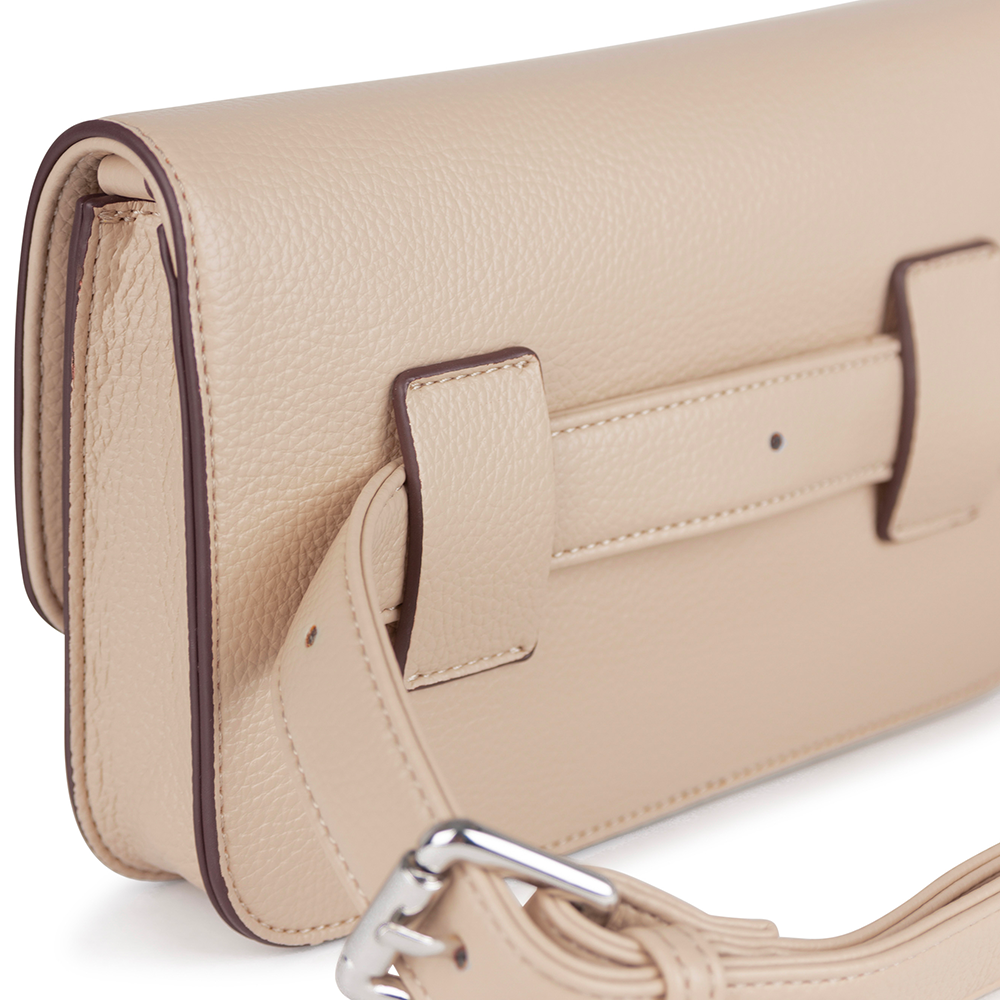 The Gabrielle - 3-in-1 vegan leather handbag in almond