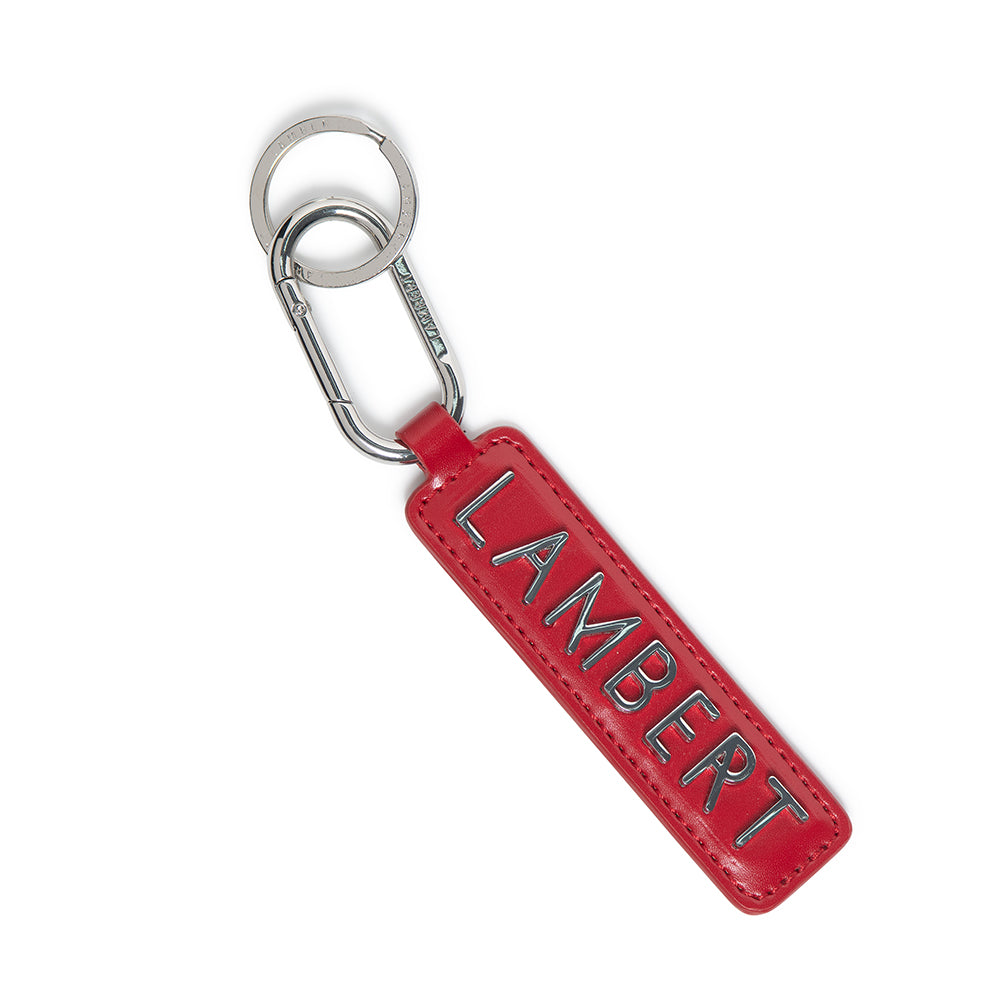 The Gem - Ruby Vegan Leather Keychain