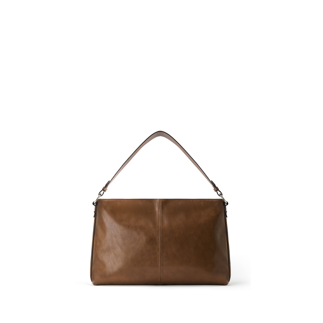 The Gianna – 2-in-1 Hazelnut Vegan Leather Shoulder Bag