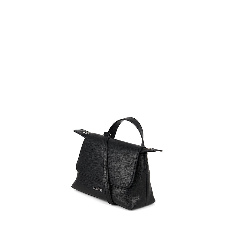 The Ginny – 2-in-1 Black Vegan Leather Crossbody Bag
