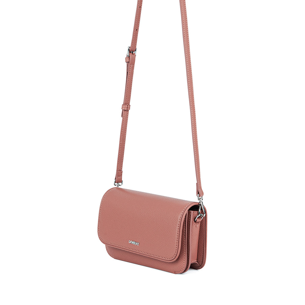 The Grace - 3-in-1 Clay Vegan Leather Crossbody Bag