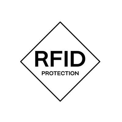 RFID protection logo on a white background