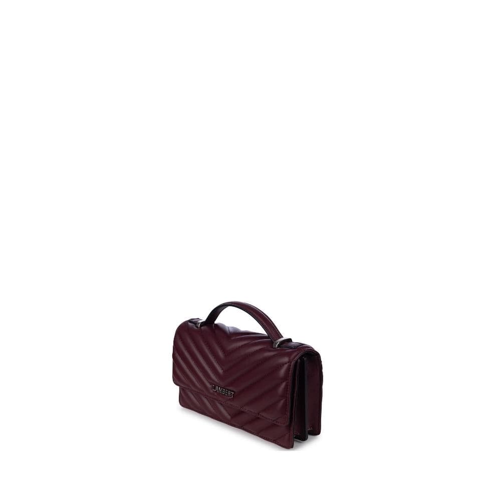 The Jamie - 2-in-1 Deep Orchid Vegan Leather Handbag