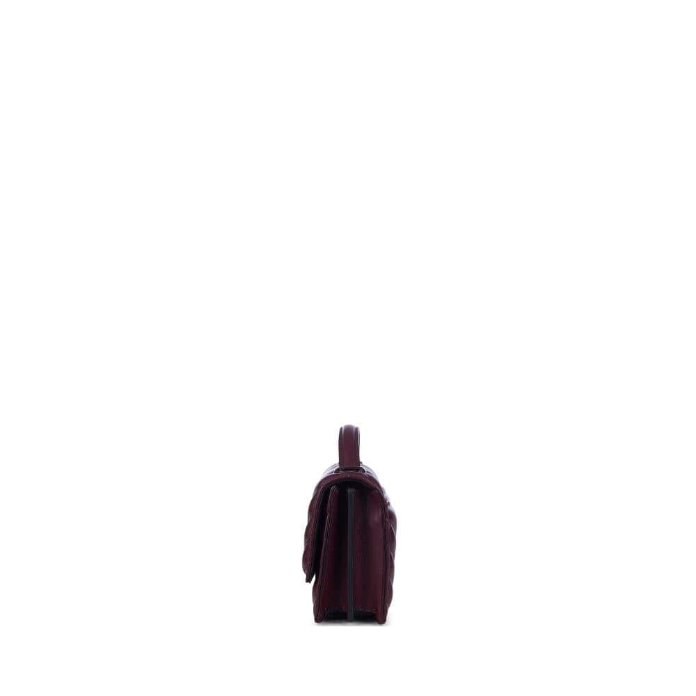The Jamie - 2-in-1 Deep Orchid Vegan Leather Handbag