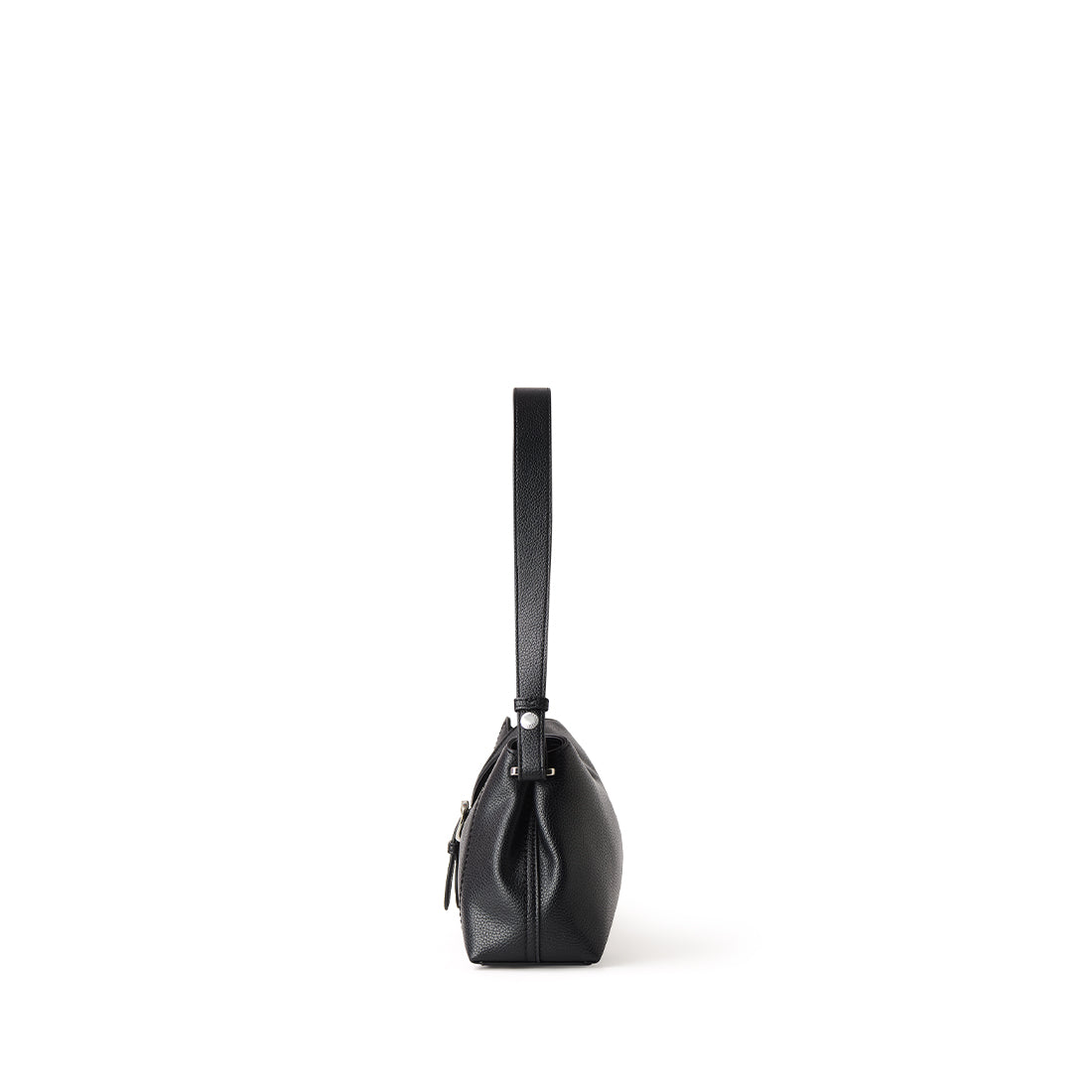 The Joelle - 2 in 1 Black Vegan Leather Shoulder Bag