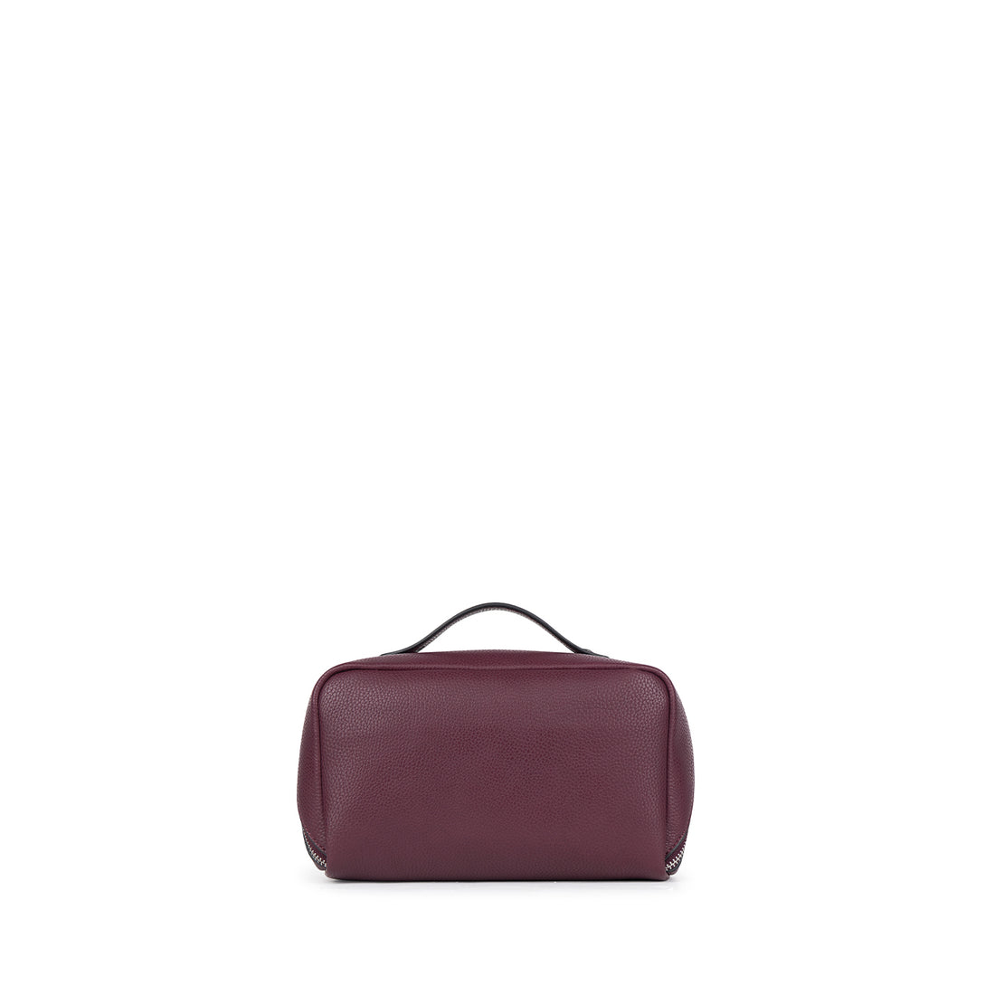 The Jolie - Cabernet Vegan Leather Makeup Bag